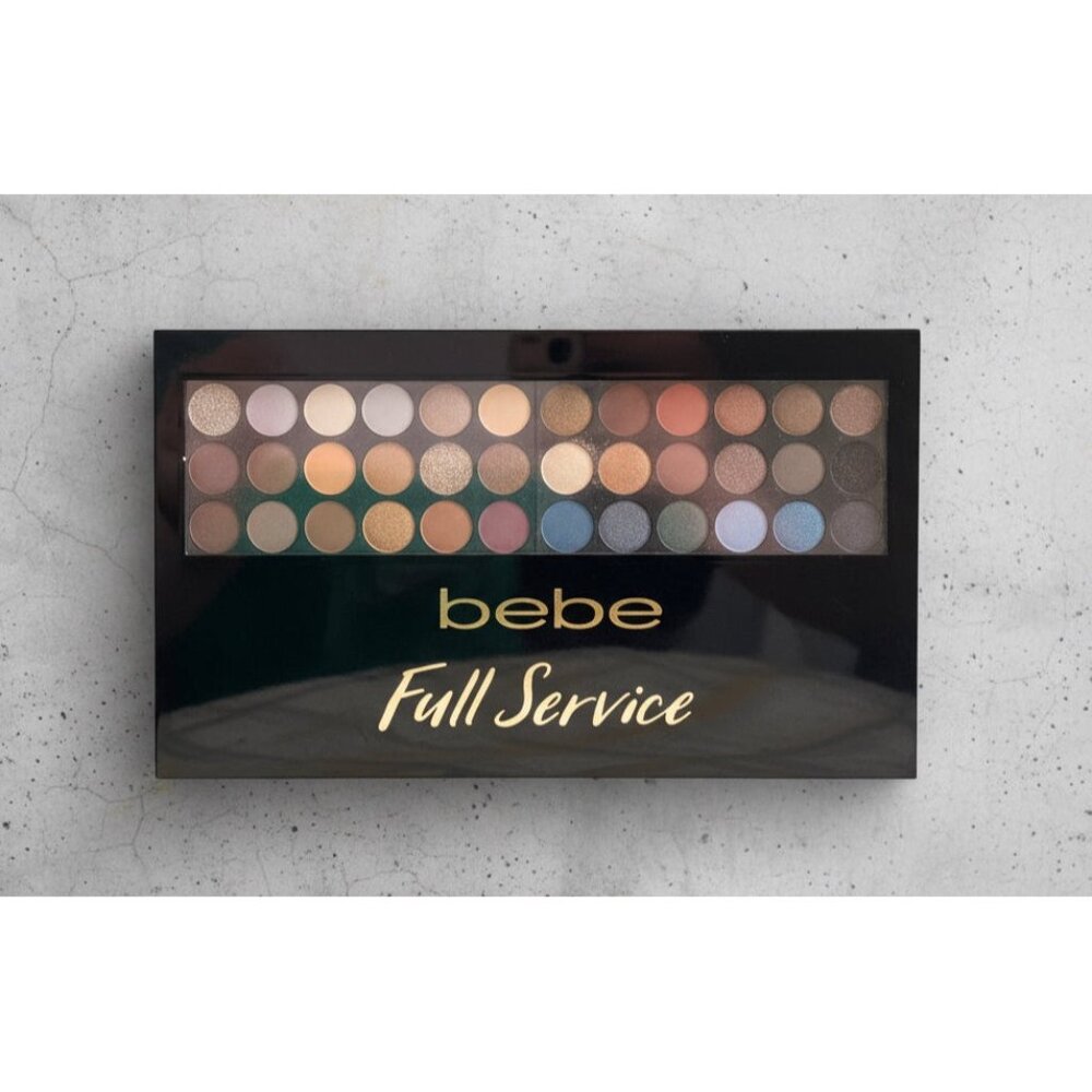 Bebe‎ 60+ Color Eyeshadow Palette NEW Neutral Shimmer Matte Full Size Makeup Set